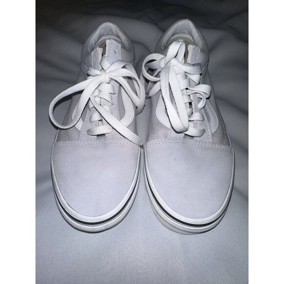 Vans Low Sneaker Old Skool Light Suede Low Skate Shoes Sz 7.5 - Picture 3 of 5